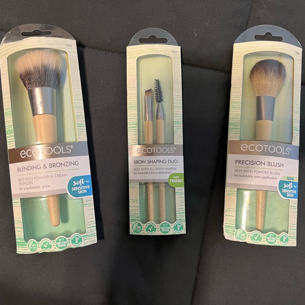 Brand New eco tools makeup and eyebrow brushes!
